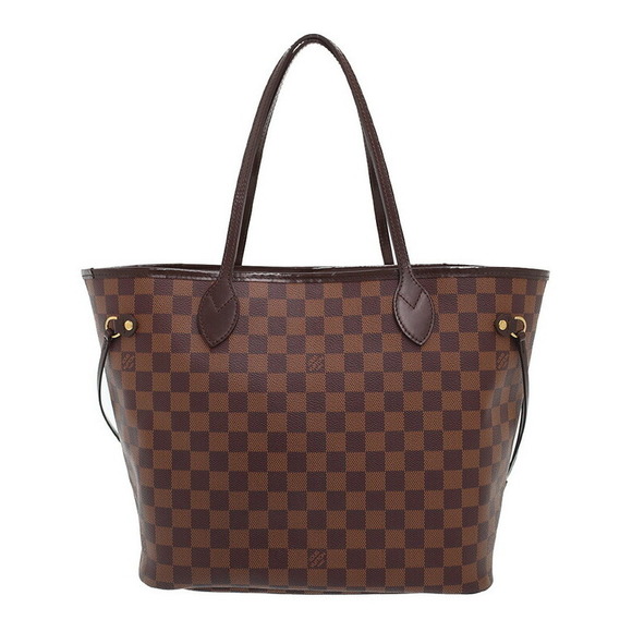 Louis Vuitton Bag Tote Damier Neverfull MM - Picture 1 of 8